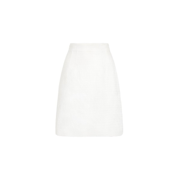 Dolce & Gabbana Stretch mat mini skirt