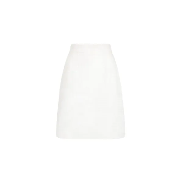 Dolce & Gabbana Stretch mat mini skirt