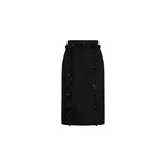 Dolce & Gabbana Stretch mat sheath skirt