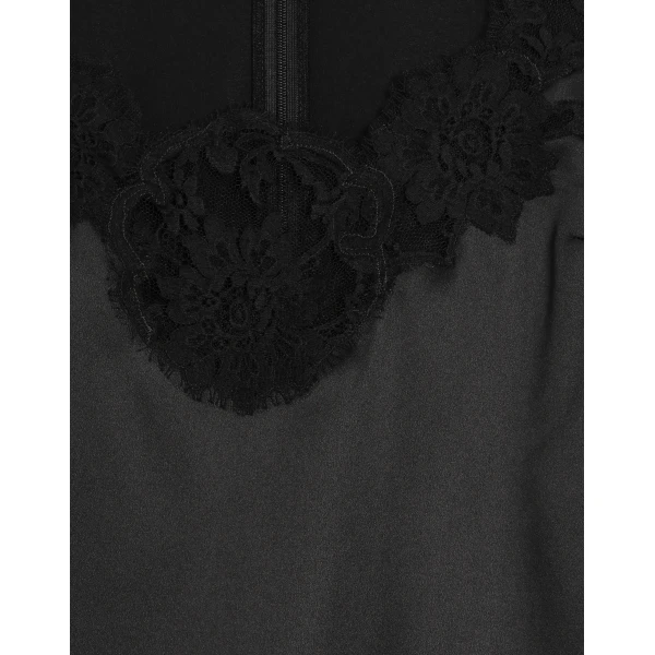 Dolce & Gabbana Stretch satin blouse, view 3