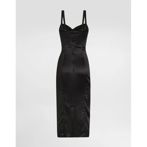 Dolce & Gabbana Stretch satin dress, view 2