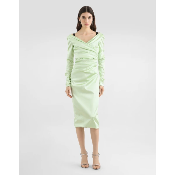 Dolce & Gabbana Stretch satin dress, view 2