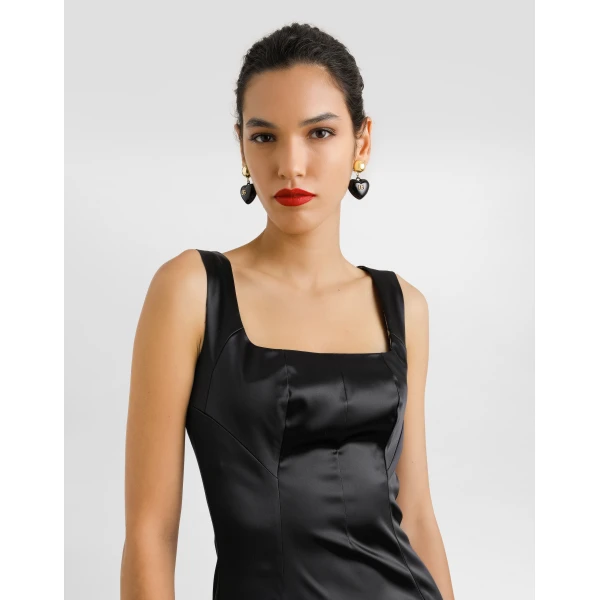 Dolce & Gabbana Stretch satin dress, view 4