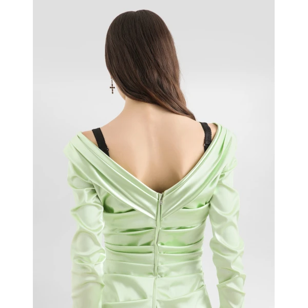 Dolce & Gabbana Stretch satin dress, view 5