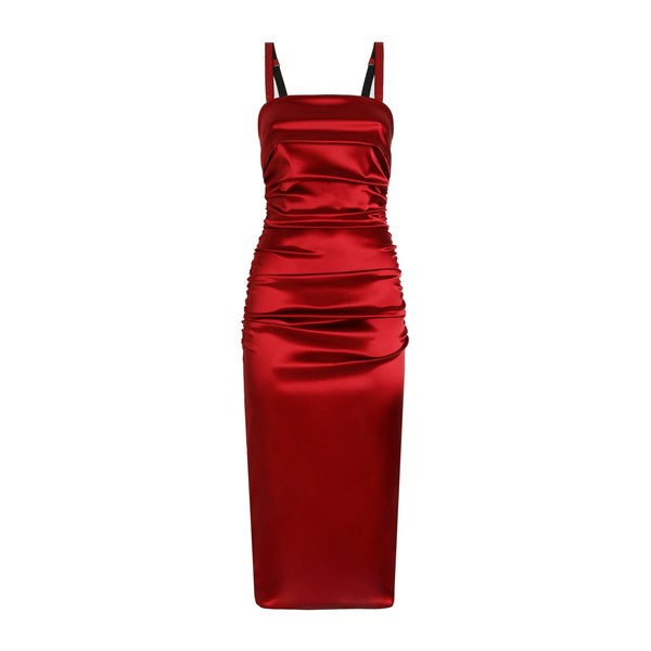 Dolce & Gabbana Stretch satin fitted dress