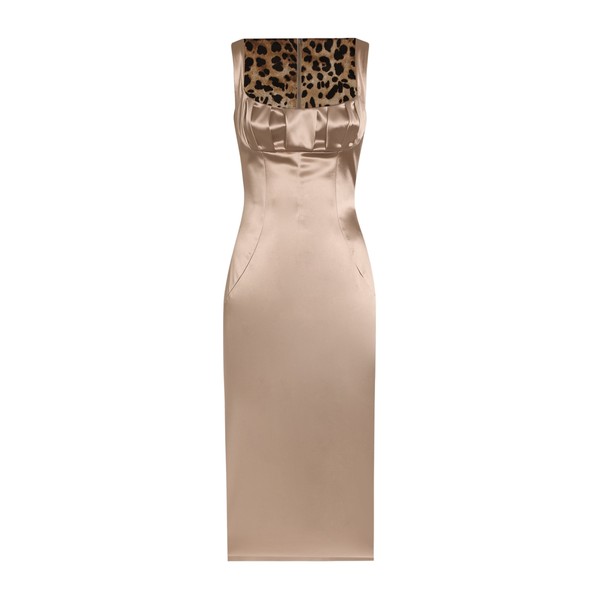 Dolce & Gabbana Stretch satin midi dress