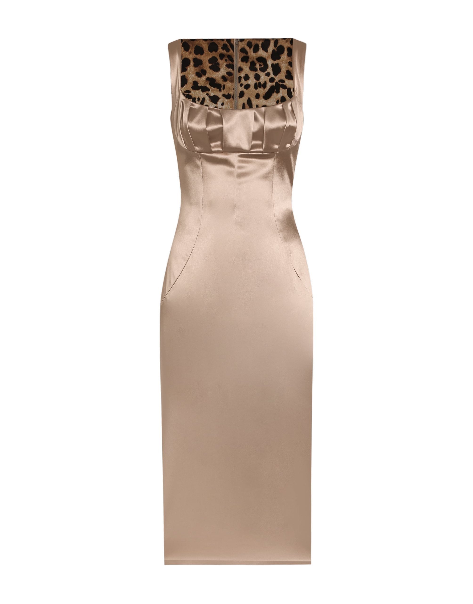 Dolce & Gabbana Stretch satin midi dress