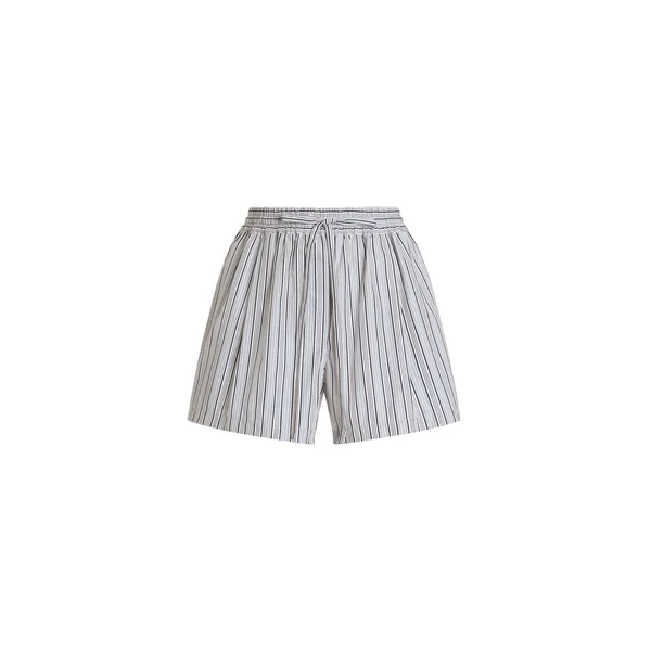 Dolce & Gabbana Striped poplin culottes shorts