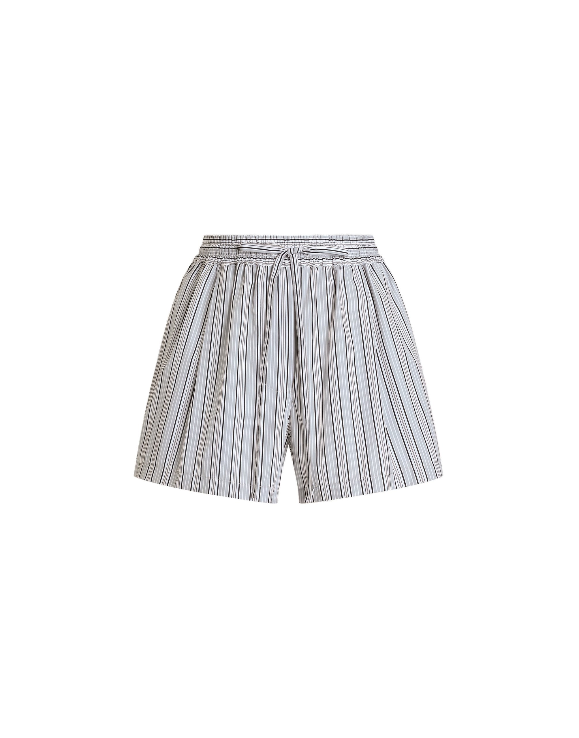 Dolce & Gabbana Striped poplin culottes shorts