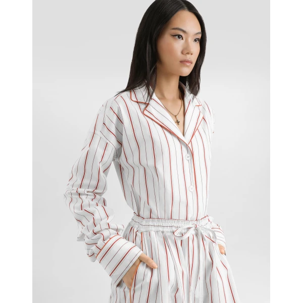 Dolce & Gabbana Striped poplin shirt, view 4