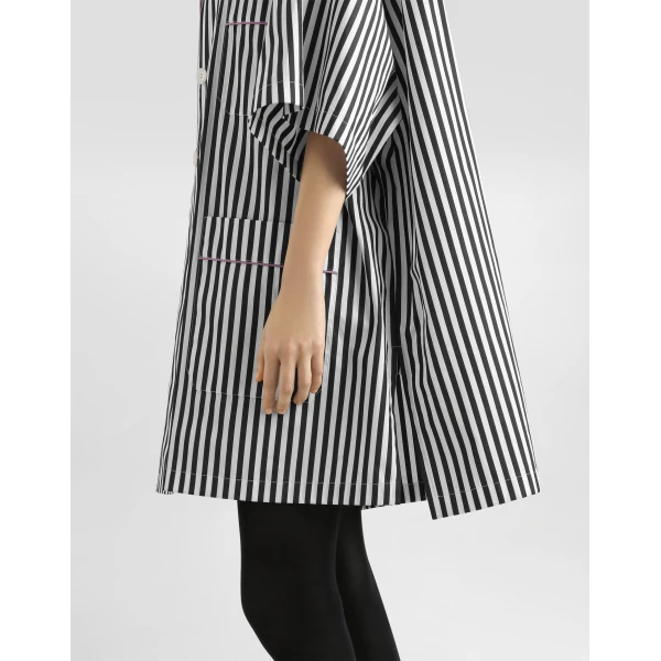 Dolce & Gabbana Striped poplin shirt, view 5