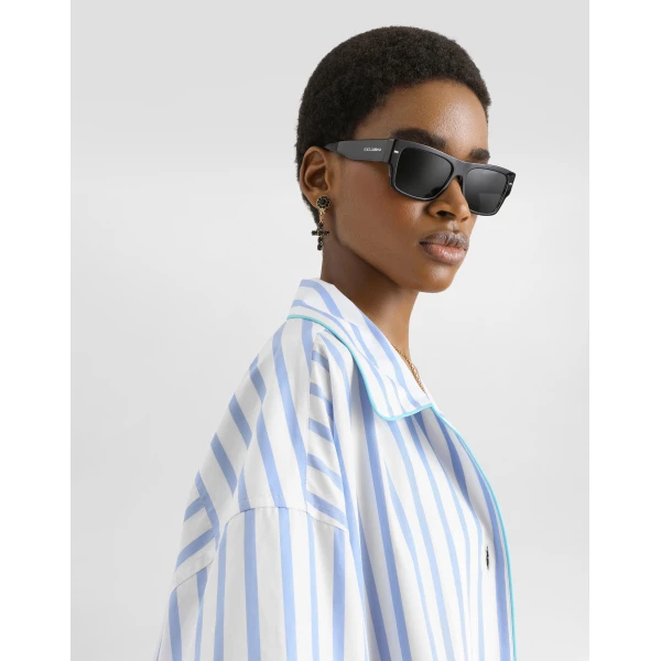 Dolce & Gabbana Striped poplin shirt, view 5