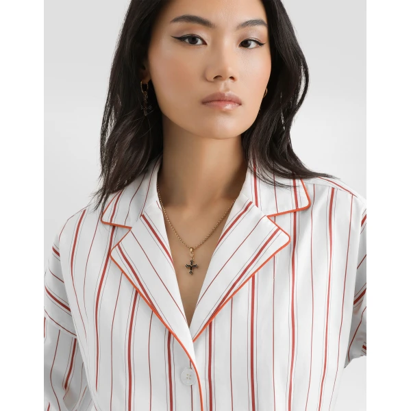 Dolce & Gabbana Striped poplin shirt, view 5