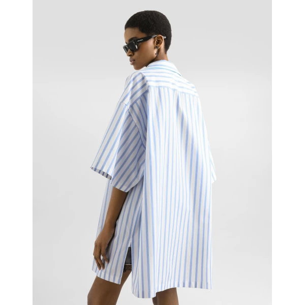 Dolce & Gabbana Striped poplin shirt, view 6