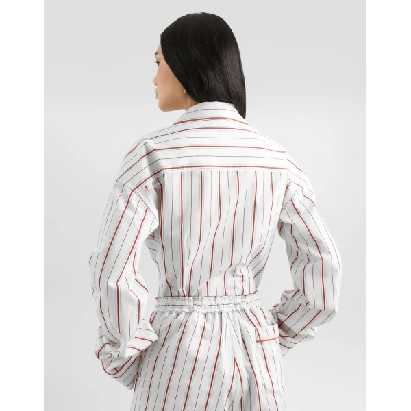 Dolce & Gabbana Striped poplin shirt, view 6