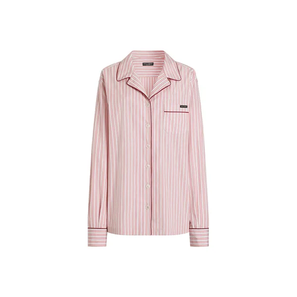 Dolce & Gabbana Striped poplin shirt