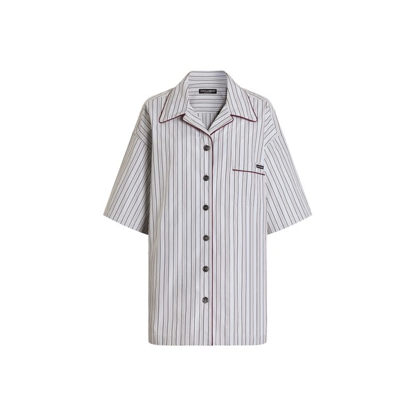 Dolce & Gabbana Striped poplin shirt