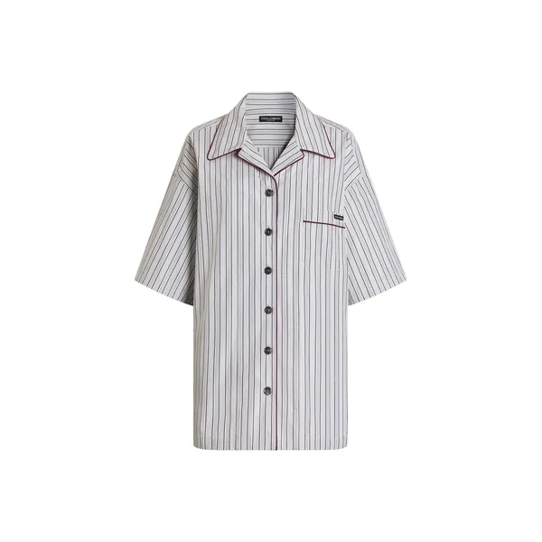 Dolce & Gabbana Striped poplin shirt