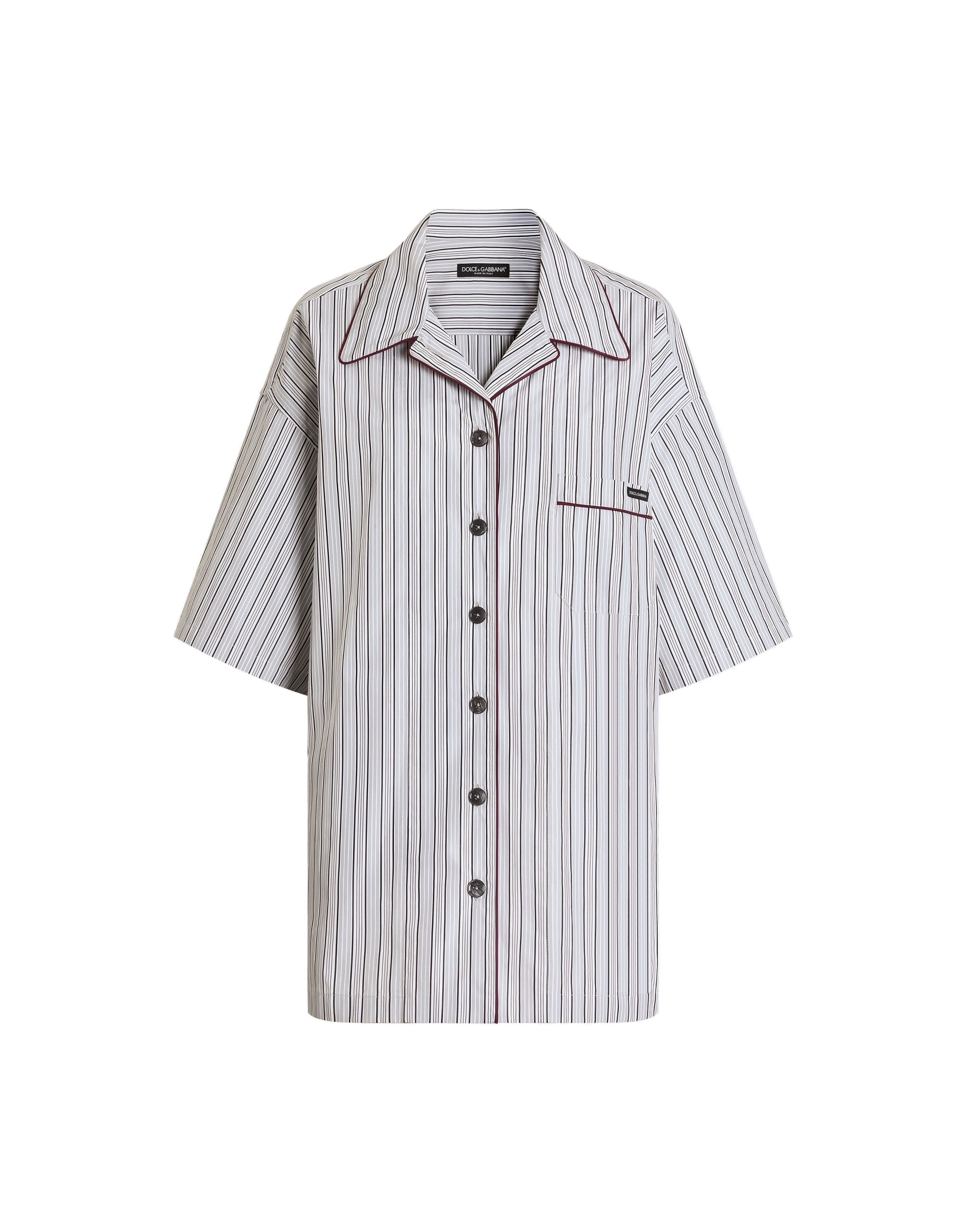 Dolce & Gabbana Striped poplin shirt