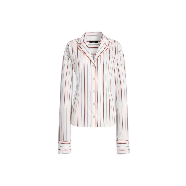 Dolce & Gabbana Striped poplin shirt