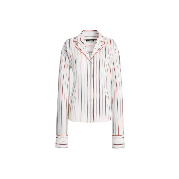 Dolce & Gabbana Striped poplin shirt