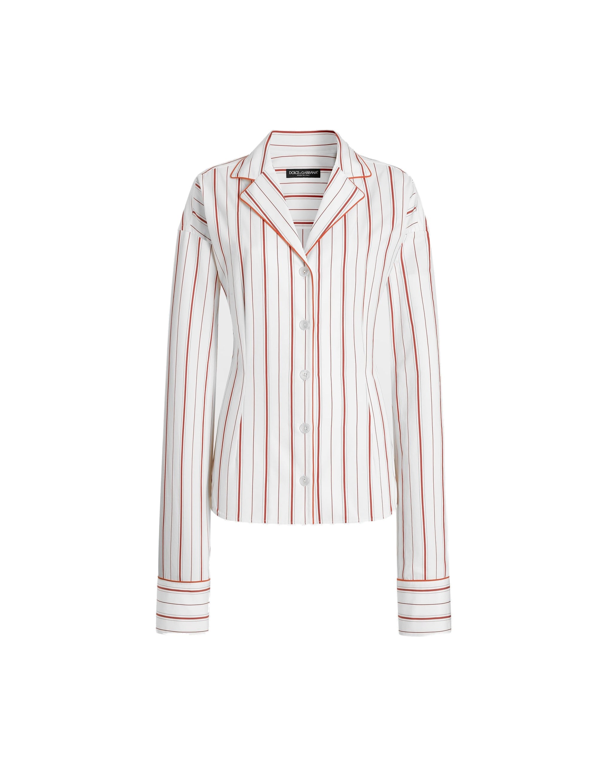 Dolce & Gabbana Striped poplin shirt