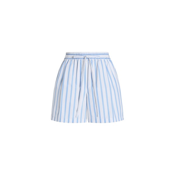 Dolce & Gabbana Striped poplin shorts