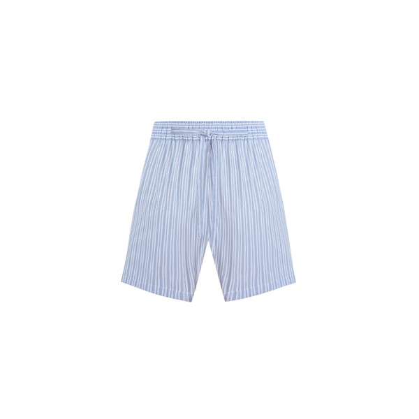 Dolce & Gabbana Striped poplin shorts