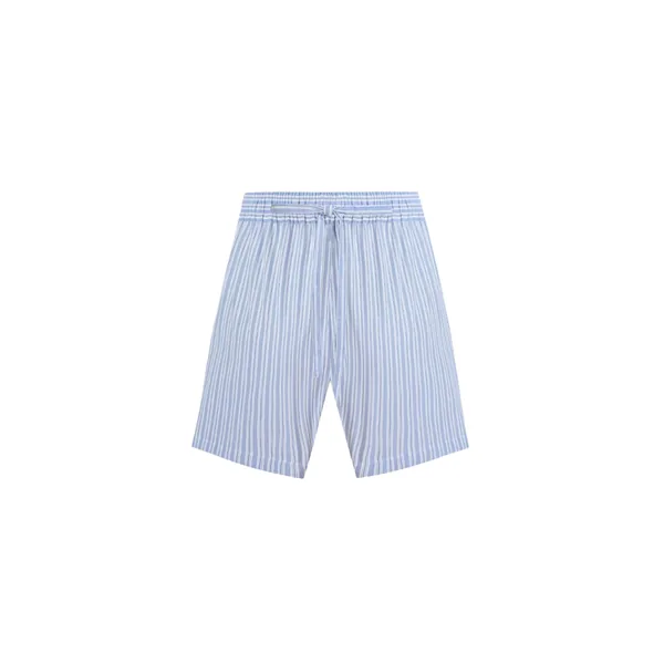 Dolce & Gabbana Striped poplin shorts