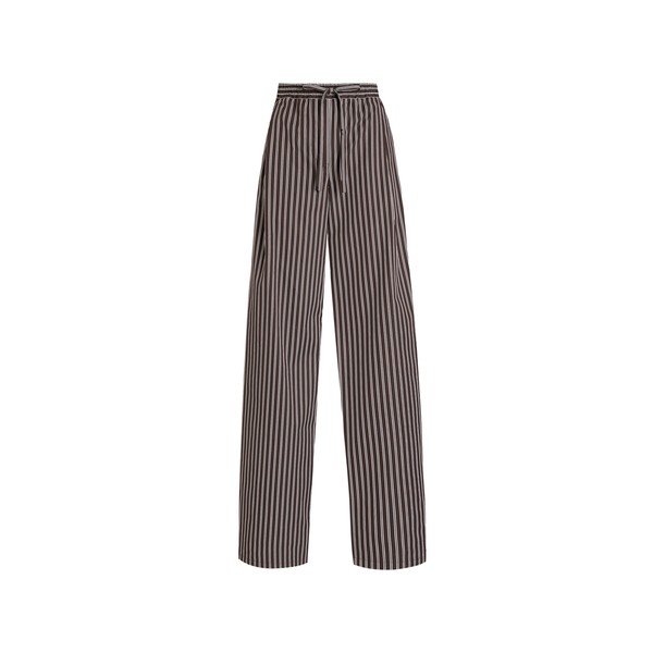 Dolce & Gabbana Striped poplin trousers