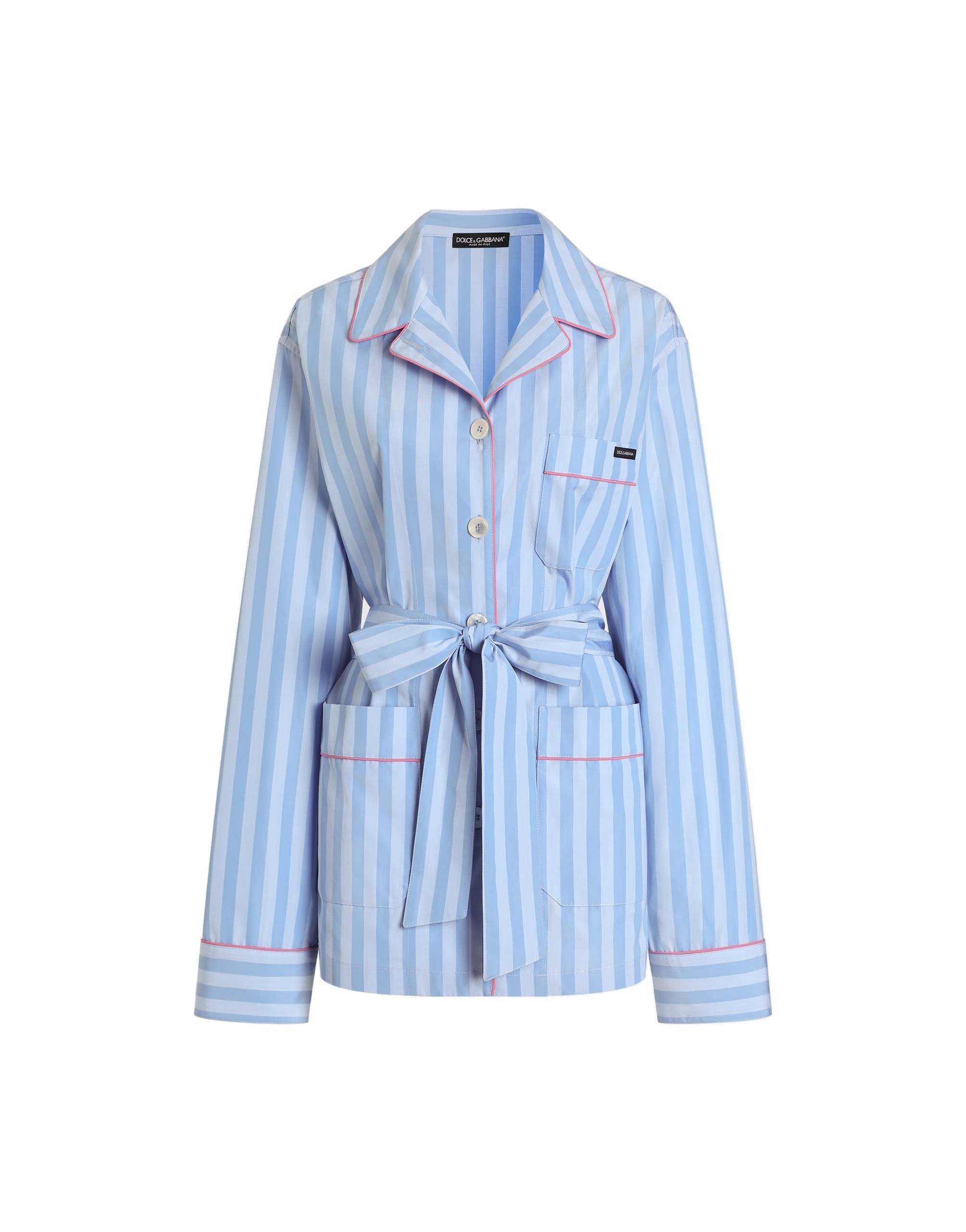 Dolce & Gabbana Striped vanity shirt