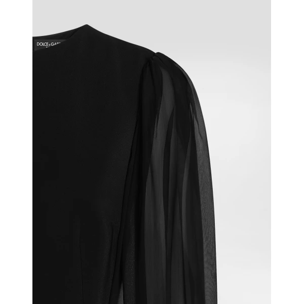 Dolce & Gabbana Structured cady dress, view 4