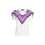 Dolce & Gabbana T-shirt with silk foulard Top