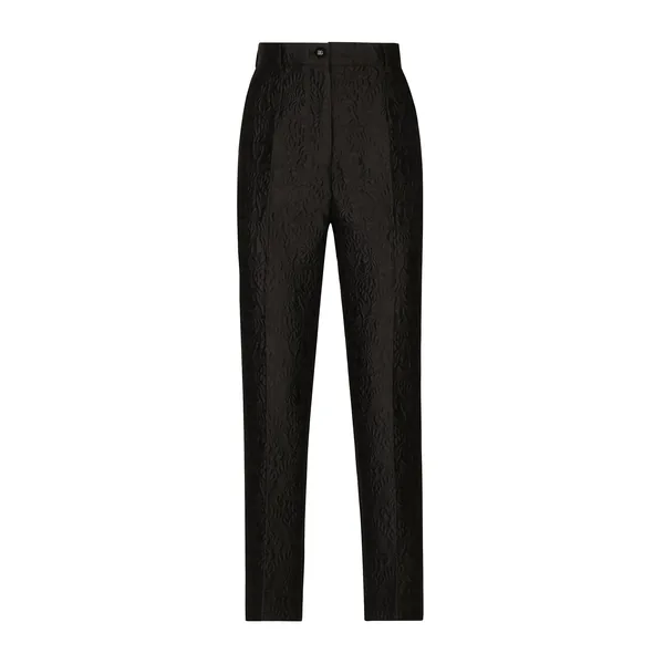 Dolce & Gabbana Tailored floral jacquard pants