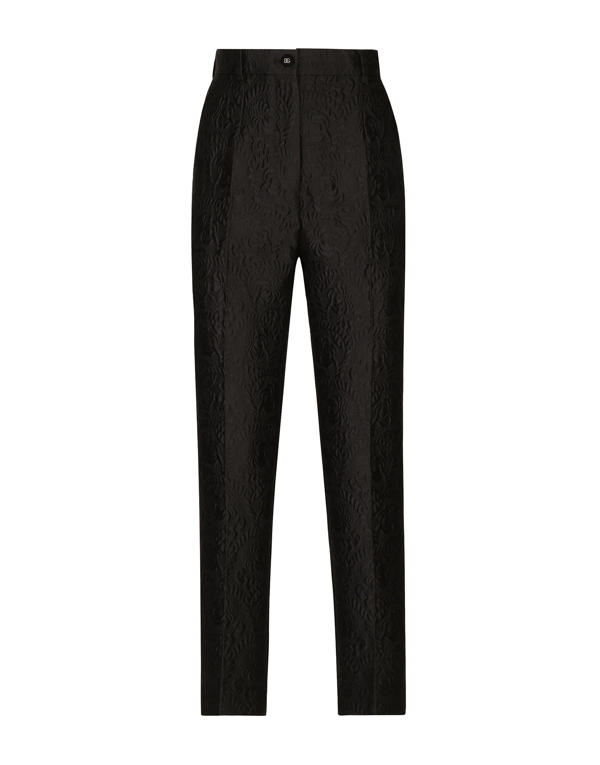 Dolce & Gabbana Tailored floral jacquard pants
