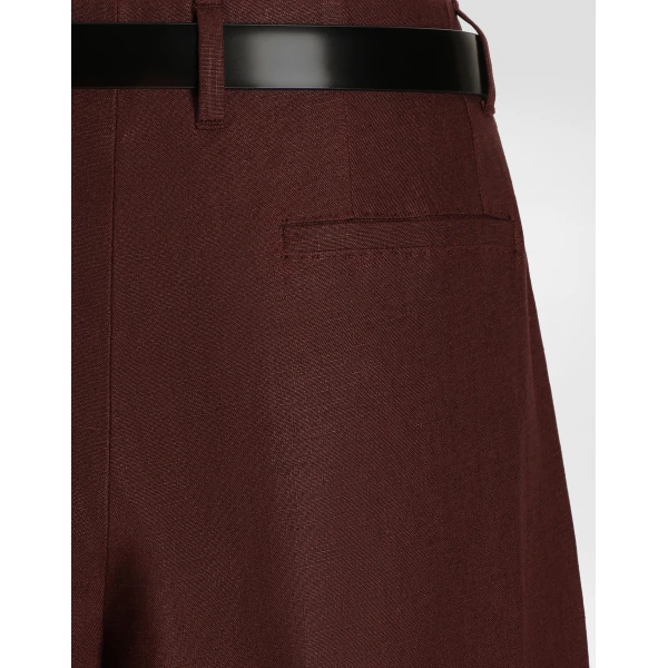 Dolce & Gabbana Tailored linen canvas trousers, view 4