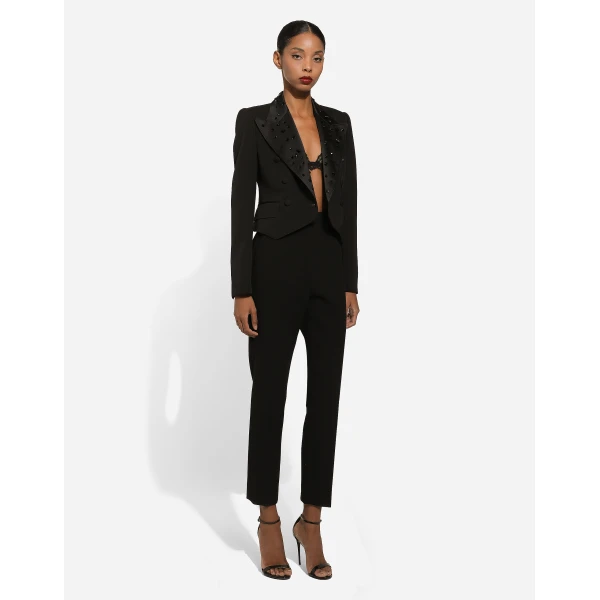 Dolce & Gabbana Tailored twill pants, view 2