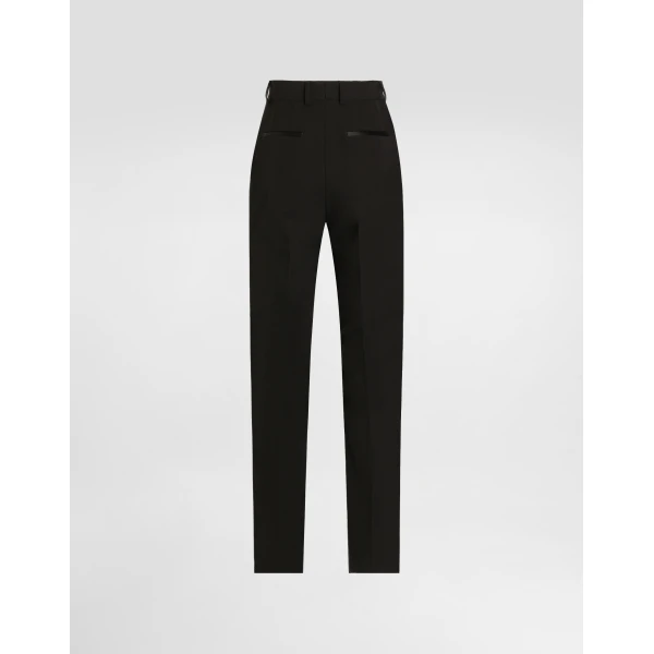 Dolce & Gabbana Tailored woolen tuxedo pants, view 5
