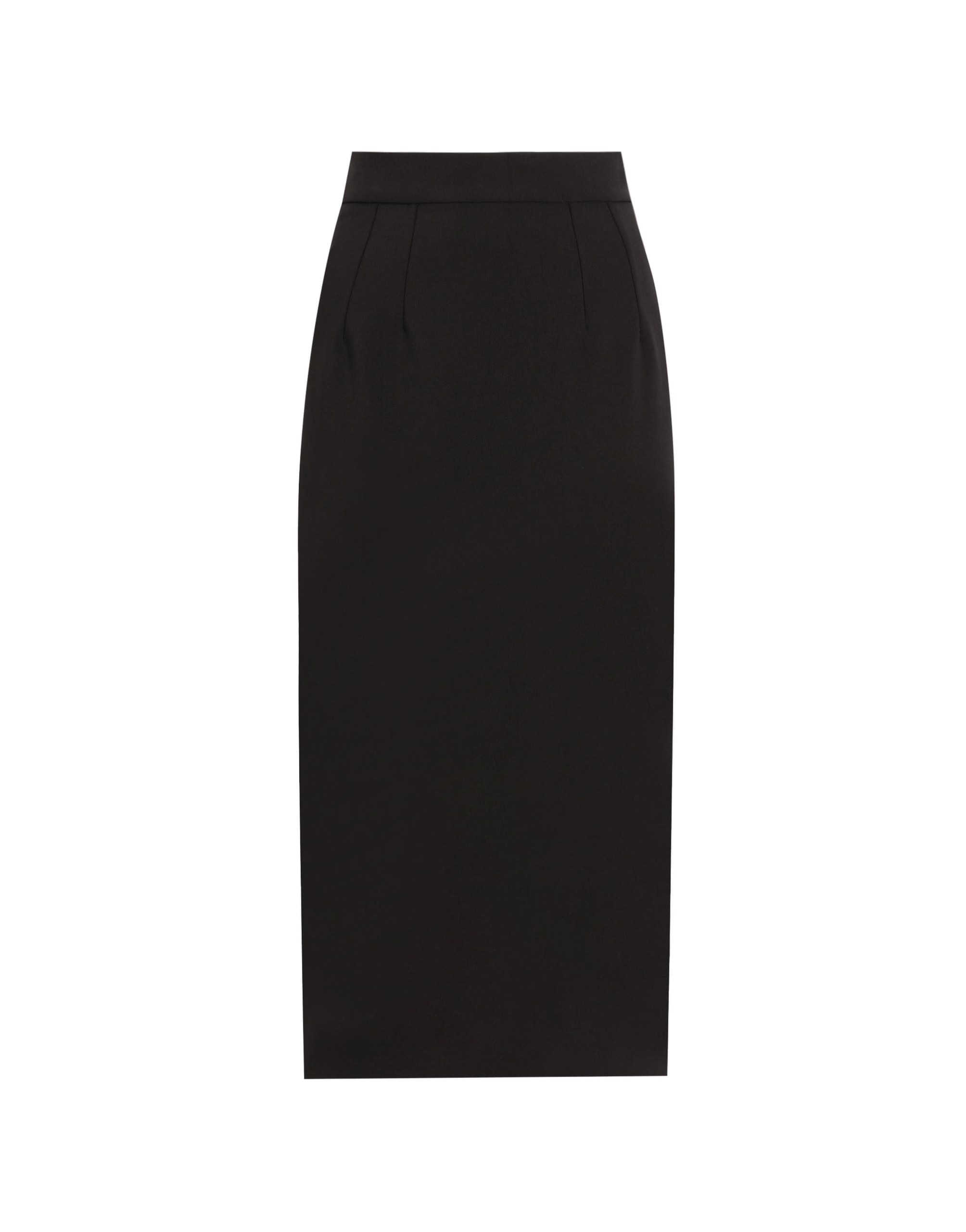 Dolce & Gabbana Technical cady calf-length pencil skirt