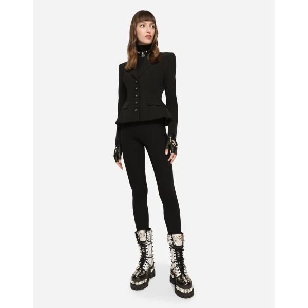 Dolce & Gabbana Technical gabardine Dolce jacket, view 5
