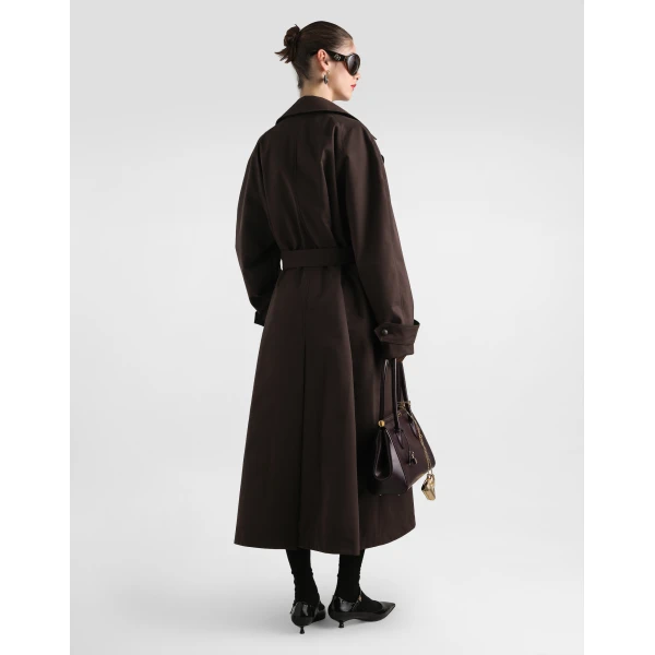 Dolce & Gabbana Trench coat in technical gabardine, view 3
