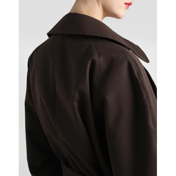 Dolce & Gabbana Trench coat in technical gabardine, view 5