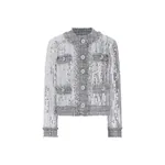Dolce & Gabbana Tulle Gabbana jacket with sequin embroidery