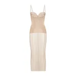 Dolce & Gabbana Tulle calf-length dress with corset details