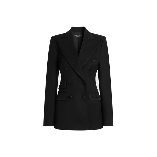 Dolce & Gabbana Turlington double-breasted jacket in bi-stretch twill