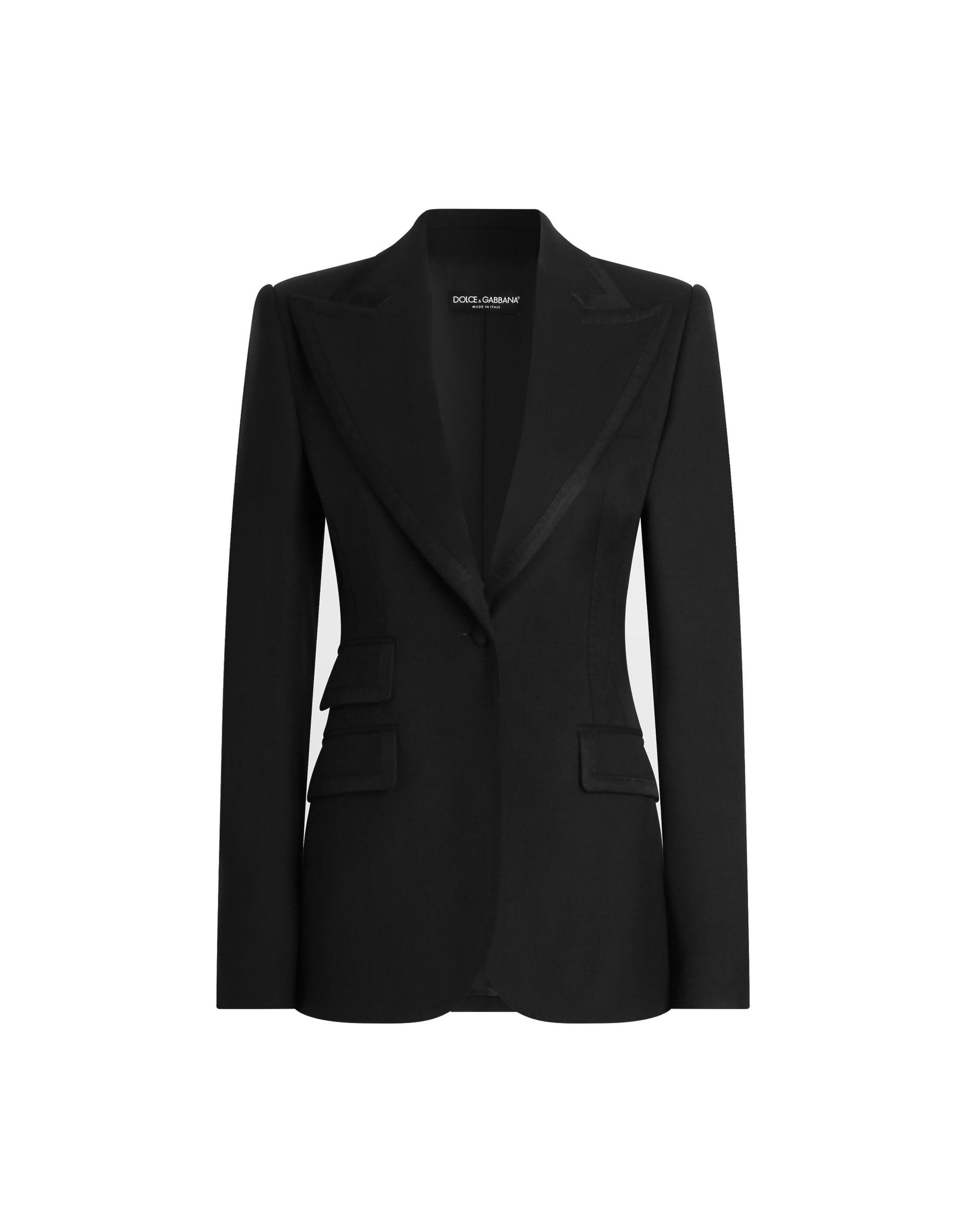 Dolce & Gabbana Turlington single-breasted jacket in bi-stretch twill