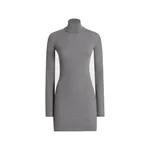 Dolce & Gabbana Turtleneck long dress in wool