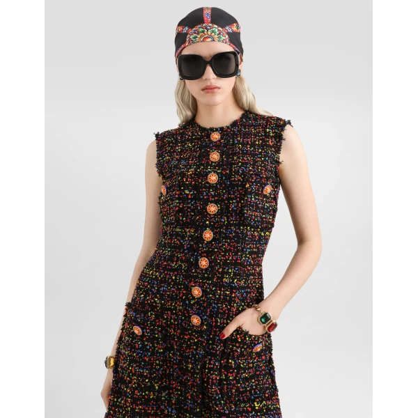 Dolce & Gabbana Tweed dress, view 4