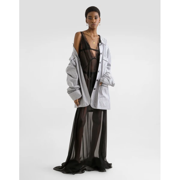 Dolce & Gabbana Vanity striped poplin shirt, view 2