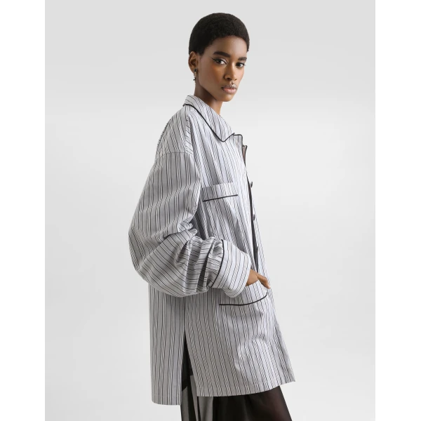 Dolce & Gabbana Vanity striped poplin shirt, view 5